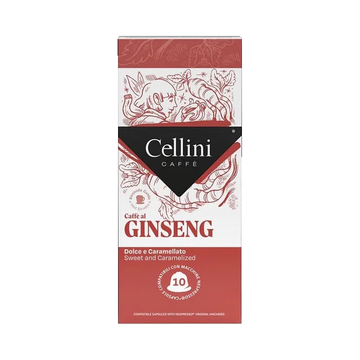 Caffè al Ginseng Capsules, Nespresso