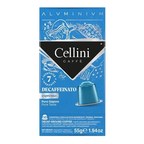 کپسول قهوه بدون کافئین Decaffeinato