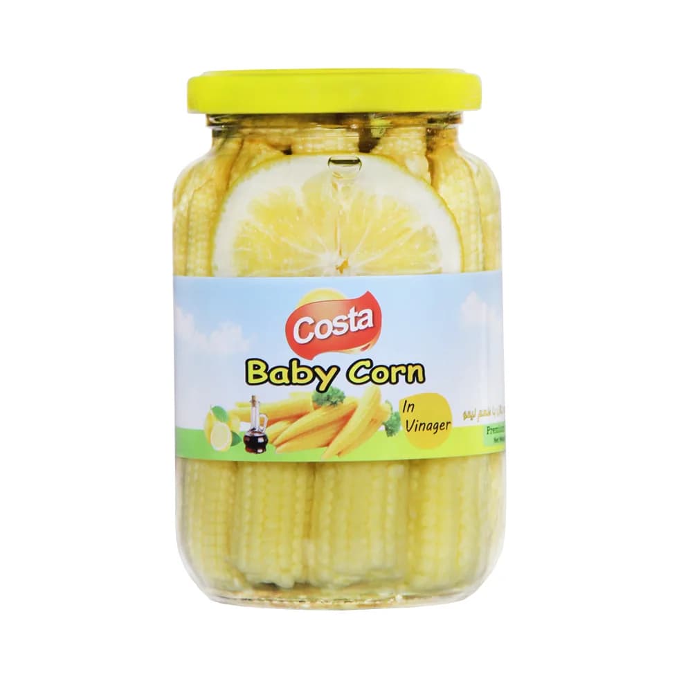 Baby Corn in Vinegar and Lemon