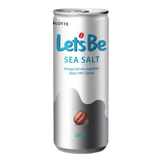 قهوه سرد Let's Be نمک دریا